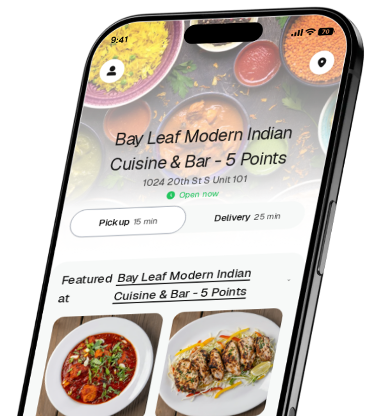 Bay Leaf Modern Indian Cuisine & Bar - 5 Points app preview