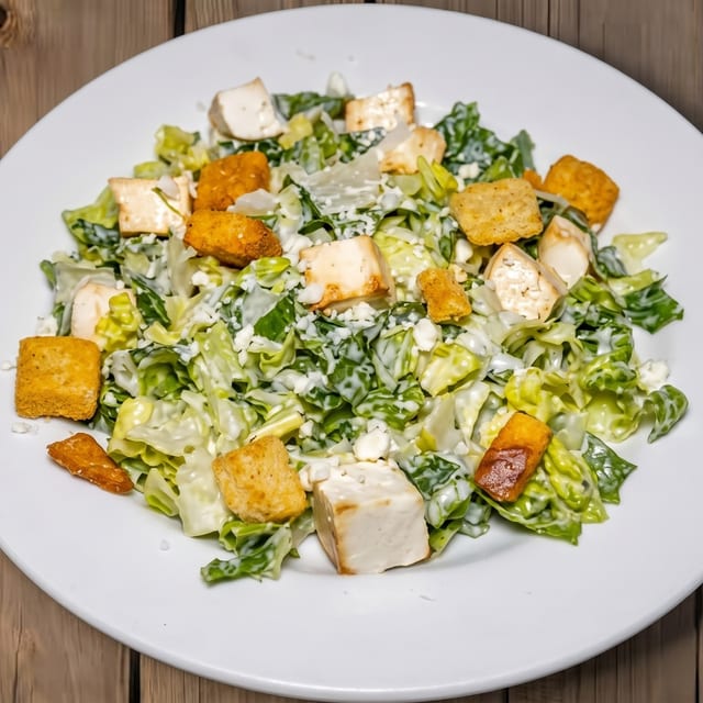 Indian Caesar Salad.